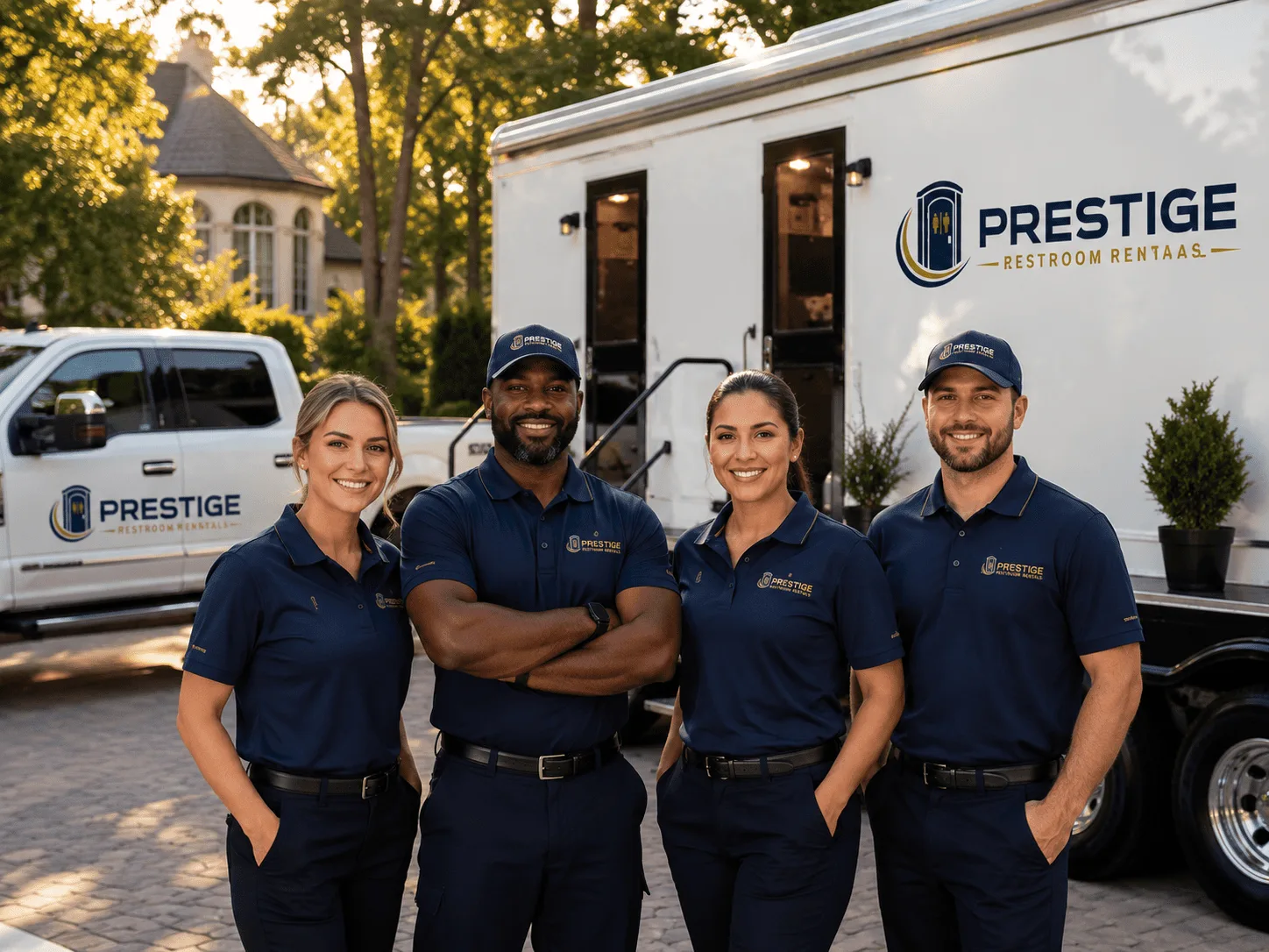 Trusted Luxury Portable Restrooms company in Henderson, MI